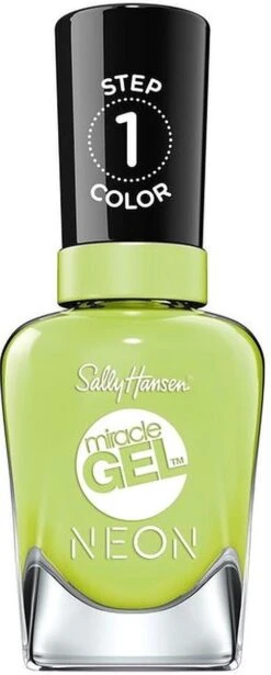 Sally Hansen Miracle Gel Nagellak - 052 Electri-Lime -Cosmetica Promotiewinkel 482x1200 5