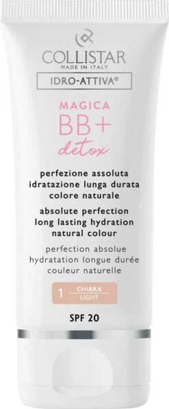 Collistar Magica BB + Detox 1 Light - 50 Ml - BB Cream 11 Collistar Magica BB + Detox 1 Light - 50 Ml - BB Cream -Cosmetica Promotiewinkel 497x1200