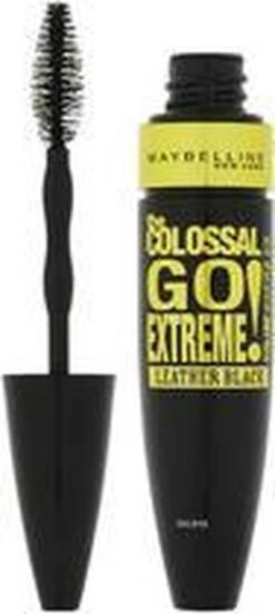 Maybelline Volum'Express Colossal Go Extreme! Leather Black Mascara - Zwart -Cosmetica Promotiewinkel 537x1200 2