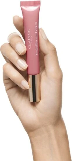 Clarins Instant Light Natural Lip Perfector - 01 Rose Shimmer - Lipgloss - 12 Ml 13 Clarins Instant Light Natural Lip Perfector - 01 Rose Shimmer - Lipgloss - 12 Ml -Cosmetica Promotiewinkel 537x1200