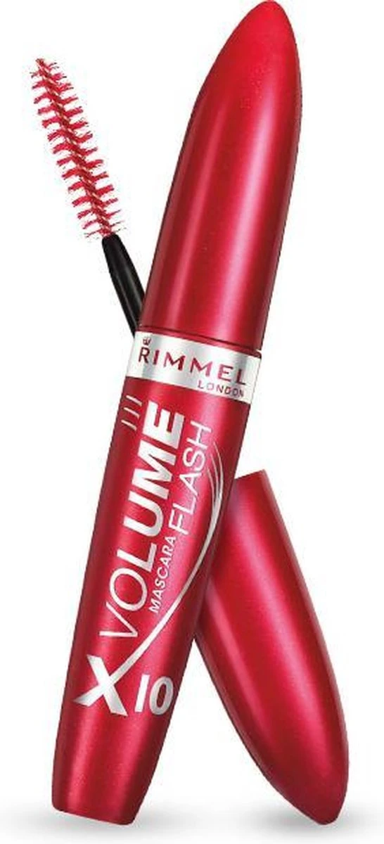 Rimmel London Volume Flash Mascara X10 - Black - Black 4 Rimmel London Volume Flash Mascara X10 - Black - Black - Afbeelding 2