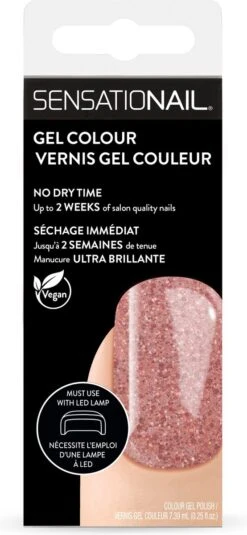 Sensationail Gel Color Nagellak - 71955 Rose Gold Glitter -Cosmetica Promotiewinkel 554x1200 4