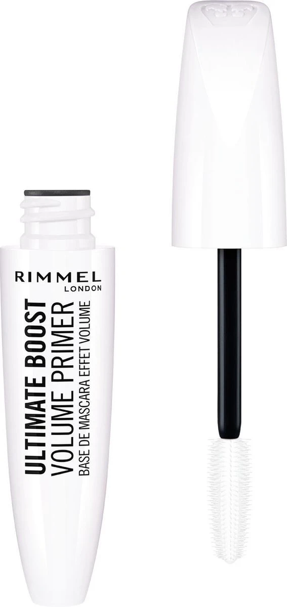Rimmel London Ultimate Boost Volume Primer Mascara - 000 White 4 Rimmel London Ultimate Boost Volume Primer Mascara - 000 White - Afbeelding 2