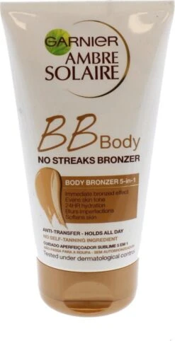 Garnier Ambre Solaire No Streaks BB Body Bronzer - 150 Ml 7 Garnier Ambre Solaire No Streaks BB Body Bronzer - 150 Ml -Cosmetica Promotiewinkel 615x1200