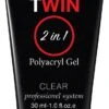 Twin Polyacryl Gel Clear, Polygel 30g. 1 Twin Polyacryl Gel Clear, Polygel 30g. -Cosmetica Promotiewinkel 622x1200 6