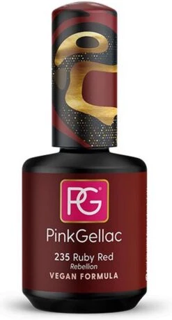 Pink Gellac - Ruby Red - Gellak - Rood - 15 Ml -Cosmetica Promotiewinkel 644x1200 2