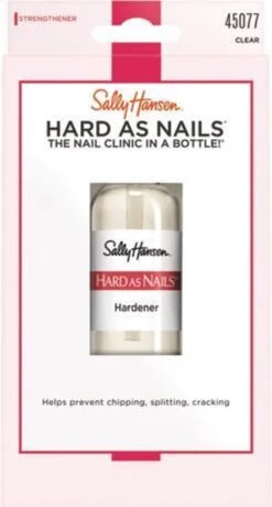 Sally Hansen Hard As Nails Clear - Nagelverharder - Transparant 14 Sally Hansen Hard As Nails Clear - Nagelverharder - Transparant -Cosmetica Promotiewinkel 644x1200 3