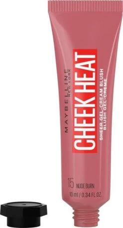 Maybelline Cheek Heat Blush 15 Nude Burn 15 G Crème -Cosmetica Promotiewinkel 646x1200 1