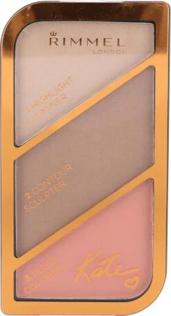 Rimmel London Kate Sculpting Palette Gezichtspoeder - Coral Glow -Cosmetica Promotiewinkel 650x1200