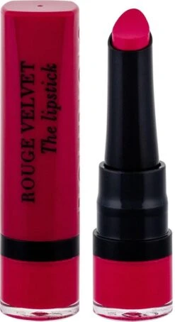 Bourjois Rouge Velvet The Lipstick Lippenstift - 09 Fuchsia Botte -Cosmetica Promotiewinkel 653x1200