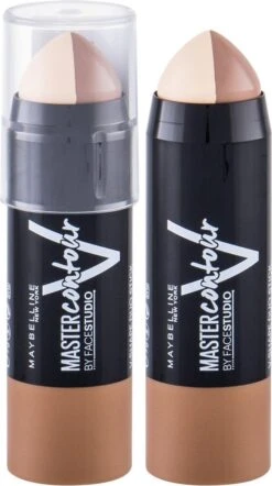 Maybelline Master Contour V-Shape Duo Stick - Light - Contouring 27 Maybelline Master Contour V-Shape Duo Stick - Light - Contouring -Cosmetica Promotiewinkel 671x1200 2