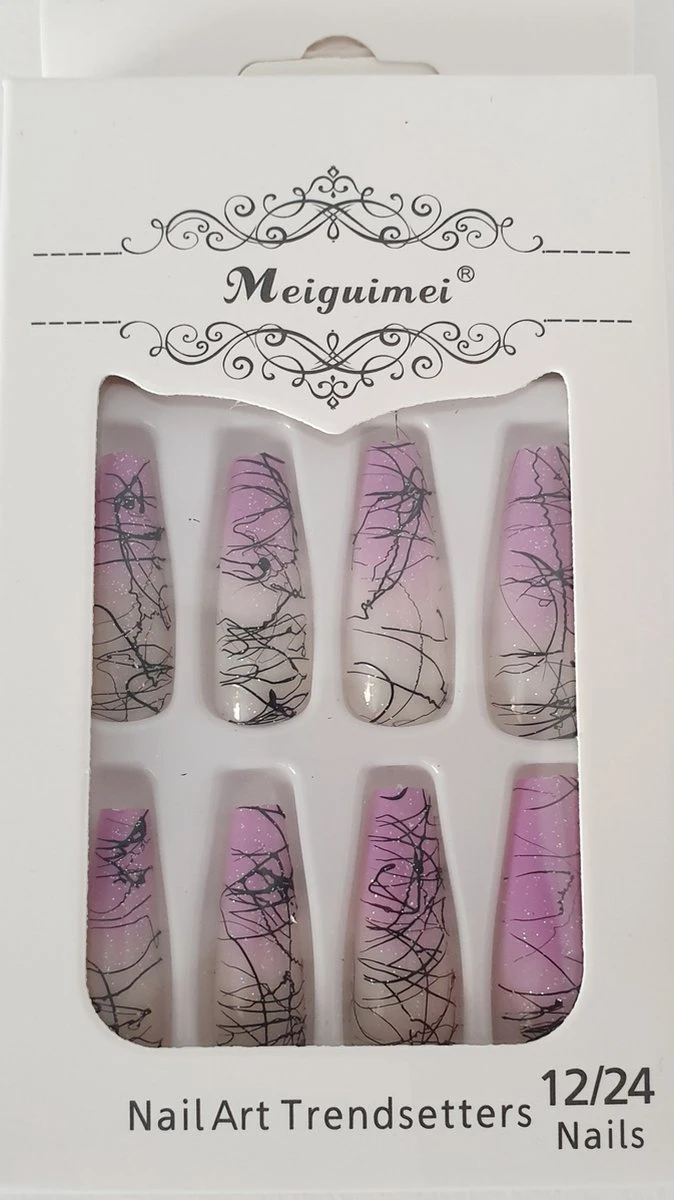 Zelfklevende Kunstnagels-plaknagels-nepnagels 3 Zelfklevende Kunstnagels-plaknagels-nepnagels