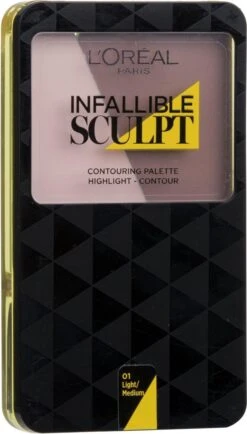 L'Oréal Paris Infallible Sculpt Contouring Palette - 100 Light 9 L'Oréal Paris Infallible Sculpt Contouring Palette - 100 Light -Cosmetica Promotiewinkel 683x1200