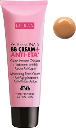 Pupa Milano Professionals BB Cream + Anti-Eta - 001 Nude 24 Pupa Milano Professionals BB Cream + Anti-Eta - 001 Nude -Cosmetica Promotiewinkel 712x1200