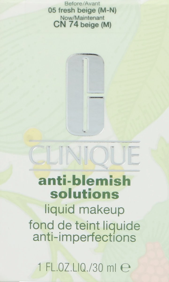 Clinique Anti Blemish Solutions Liquid Foundation - 05 Fresh Beige 5 Clinique Anti Blemish Solutions Liquid Foundation - 05 Fresh Beige - Afbeelding 3