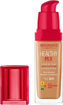 Bourjois Healthy Mix Anti Fatigue Foundation - 57 Halé -Cosmetica Promotiewinkel 723x1200