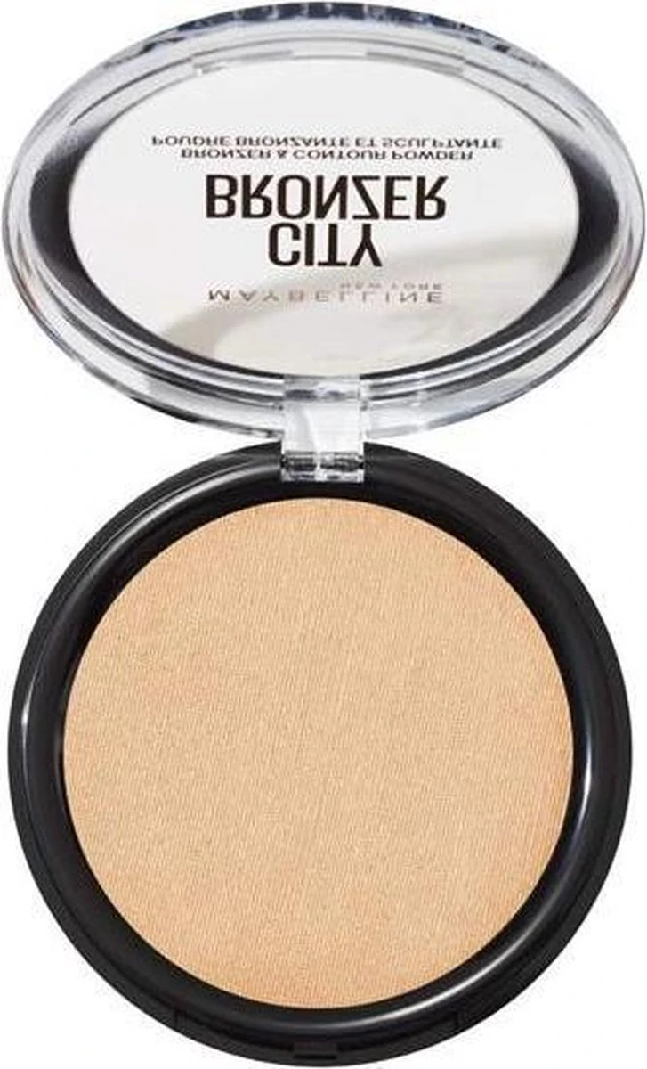 Maybelline City Bronzer Bronzer & Countour Powder - 250 Medium Warm - Bronzing En Contouring Poeder 9 Maybelline City Bronzer Bronzer & Countour Powder - 250 Medium Warm - Bronzing En Contouring Poeder - Afbeelding 7