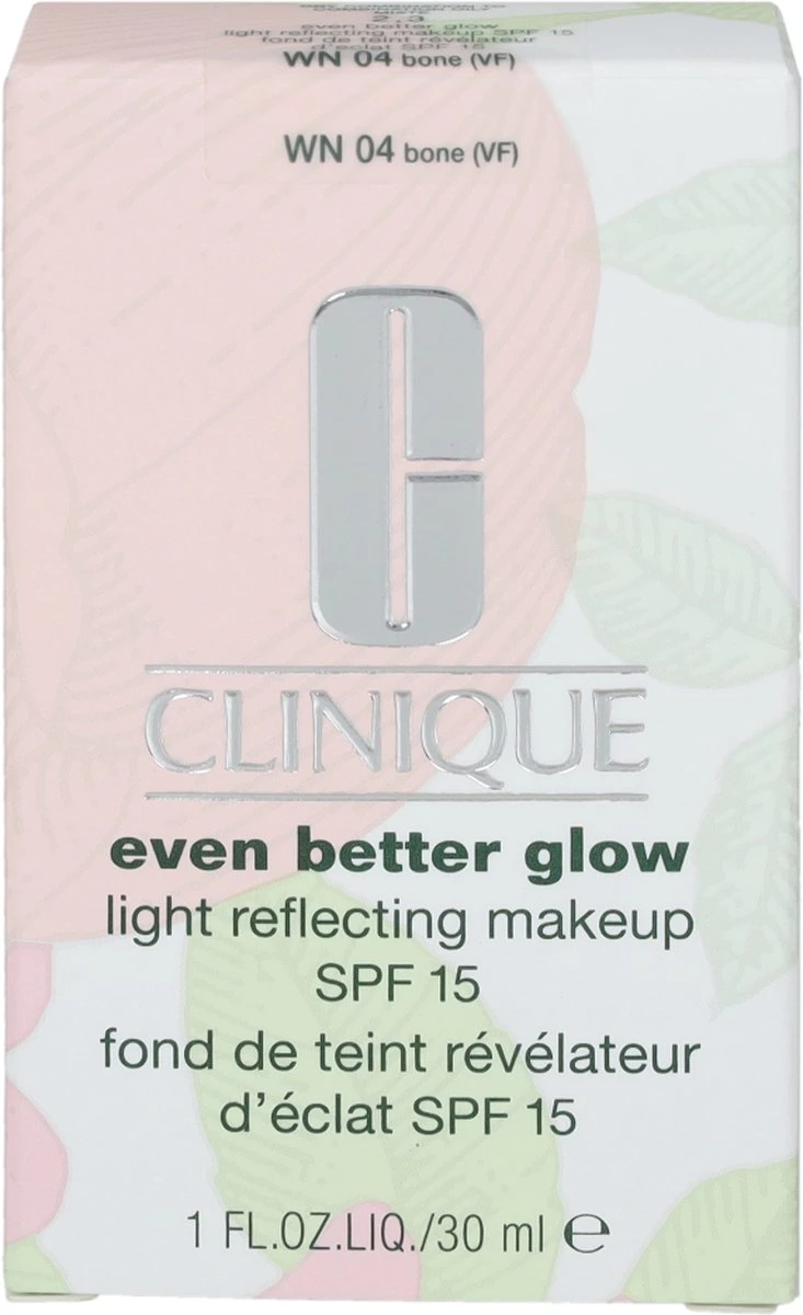 Clinique Even Better Glow Foundation - WN04 Bone 8 Clinique Even Better Glow Foundation - WN04 Bone - Afbeelding 6