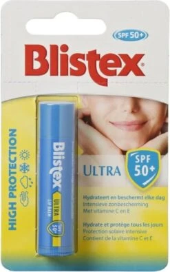Blistex Lippenbalsem Ultra SPF50+ 23 Blistex Lippenbalsem Ultra SPF50+ -Cosmetica Promotiewinkel 750x1200 1