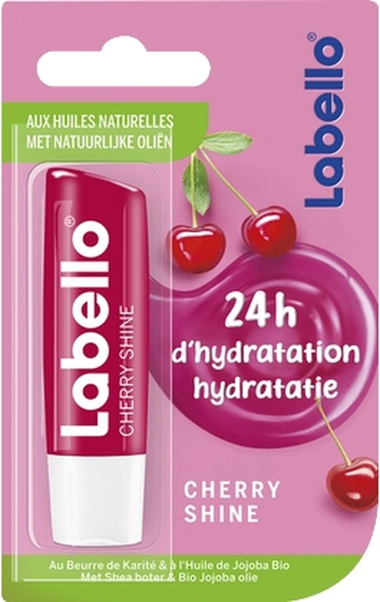 Labello Cherry Shine - Lippenbalsem 3 Labello Cherry Shine - Lippenbalsem
