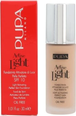 Pupa Active Light Foundation 020 Nude -Cosmetica Promotiewinkel 783x1200