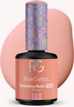 Pink Gellac - Charming Nude - Gellak - Vegan - Nude - Glanzend - 15ml -Cosmetica Promotiewinkel 838x1200 1