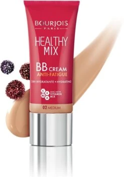 Bourjois Healthy Mix BB Cream Anti Fatigue - 02 Medium Beige -Cosmetica Promotiewinkel 846x1200