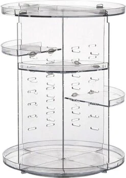 Make Up Organizer - 360 Graden Roterend - Beauty Voor Cosmetica - Opbergdoos Cosmetica - Make Up Organizer Transparant - Parfum Organizer -Cosmetica Promotiewinkel 847x1200