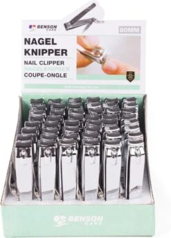 Benson Nagelknipper Met Vijl (Lengte 80 Mm) 12 Benson Nagelknipper Met Vijl (Lengte 80 Mm) -Cosmetica Promotiewinkel 861x1200 6