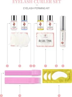 Iconsign Upgraded Wimper Lifting Set - Uitgebreide Versie - Lash Lift Set – 25-delig -Cosmetica Promotiewinkel 884x1200