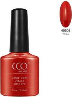CCO Shellac - Wildfire 40508 - Roder Dan Rood- Gel Nagellak -Cosmetica Promotiewinkel 892x1200 2
