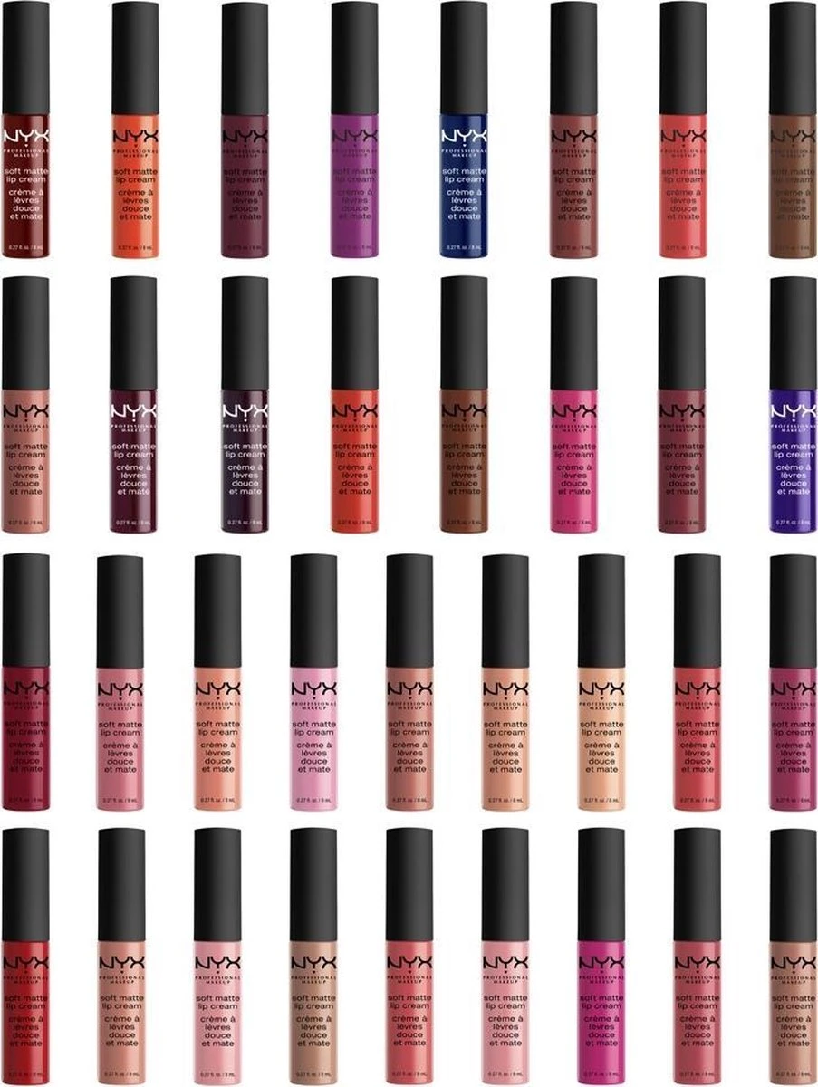 NYX Professional Makeup Soft Matte Lip Cream - Tokyo SMLC03 - Liquid Lippenstift - 8 Ml 9 NYX Professional Makeup Soft Matte Lip Cream - Tokyo SMLC03 - Liquid Lippenstift - 8 Ml - Afbeelding 7