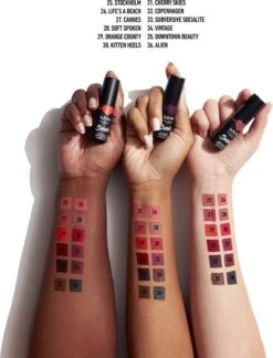 NYX Professional Makeup Suede Matte Lipstick - Brunch Me SDMLS05 - Lippenstift - 3,5 Gr -Cosmetica Promotiewinkel 915x1200