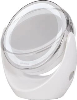 Lanaform X10 Spiegel Met Ringverlichting - Make-upspiegel - Ø11cm -Cosmetica Promotiewinkel 917x1200 1