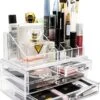 AWEMOZ Make-Up Organizer - Beauty Organizer Voor Make Up - Opbergbox - Opbergdoos Cosmetica - Sieradendoos - 20 Opbergvakken - Nagellak - Lippenstift - Transparant - Cadeau Voor Vrouw -Cosmetica Promotiewinkel 929x1200 1