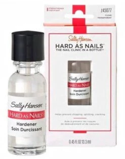 Sally Hansen Hard As Nails Clear - Nagelverharder - Transparant 13 Sally Hansen Hard As Nails Clear - Nagelverharder - Transparant -Cosmetica Promotiewinkel 940x1200 3