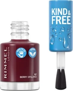 Rimmel London KIND & FREE Vegan Nagellak - 157 Berry Opulence -Cosmetica Promotiewinkel 973x1200 1