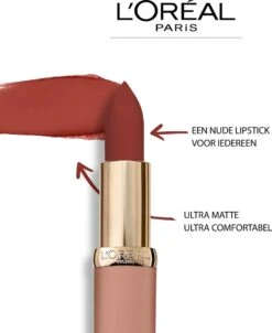 L’Oréal Paris Color Riche Free The Nudes Lipstick - Nude Matte - 08 No Lies - Roze - 3,9 Gr -Cosmetica Promotiewinkel 980x1200 1