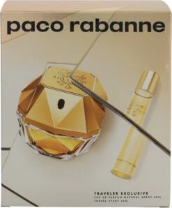 Paco Rabanne Lady Million Giftset 80 Ml Eau De Parfum Spray + 20 Ml Eau De Parfum Tasspray - Cadeauset Voor Dames - Damesparfum -Cosmetica Promotiewinkel 993x1200 1