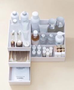 Make-up Organizer - Cosmetica Opbergdoos - Sieraden Bakje - Dames - Wit - Opmaken -Cosmetica Promotiewinkel 996x1200 2