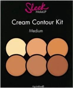 Sleek Cream Contour Kit - Medium -Cosmetica Promotiewinkel 999x1200
